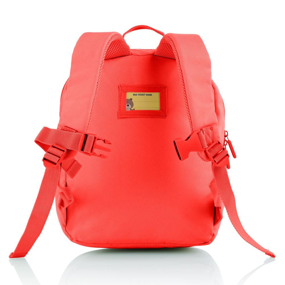 MiquelRius Mochila guardería Bus rojo