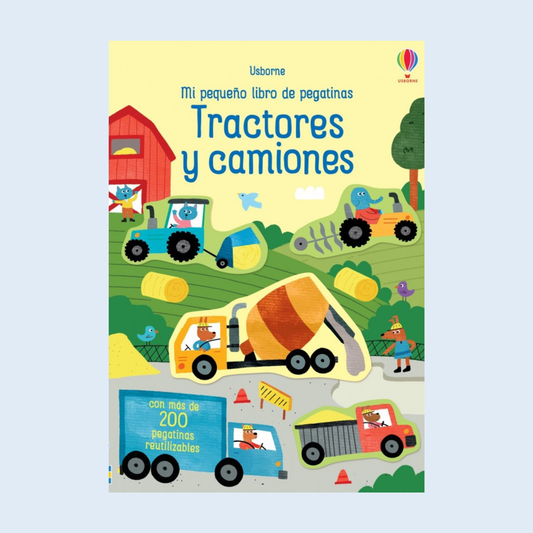 Mi pequeño libro de pegatinas Tractores y camiones