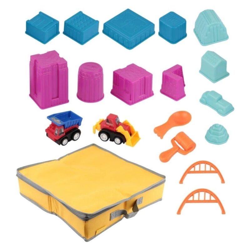 Jar Melo Kit herramientas sensoriales para arena ciudad