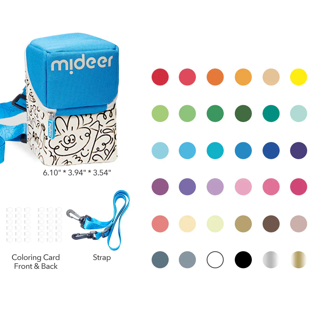 Mideer Rotuladores acrílicos punta pincel 24, 36 o 60 colores