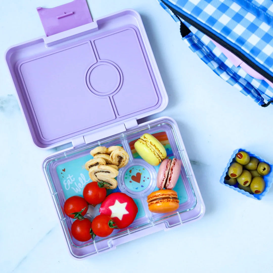 Yumbox Snack Arcoíris Violeta