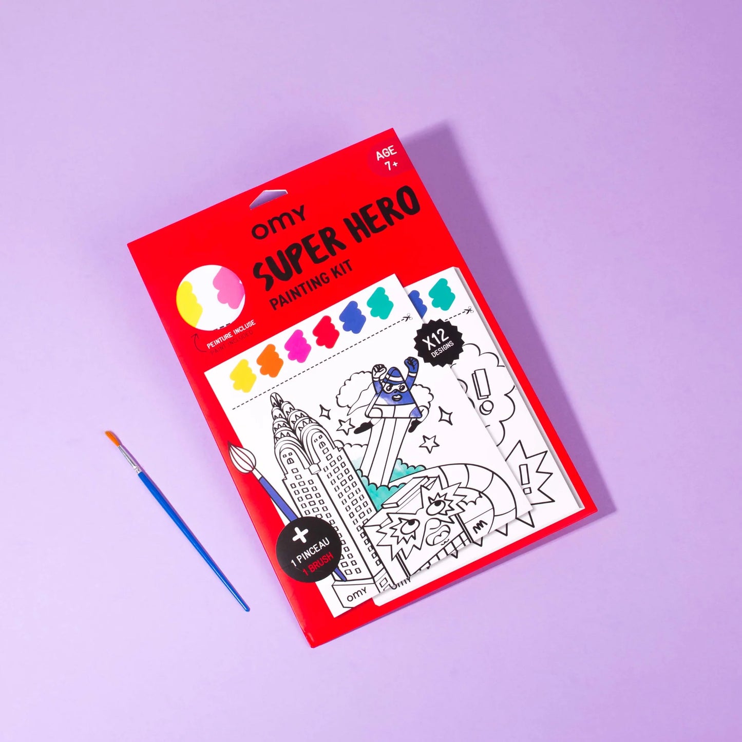Super Hero Painting kit Omy