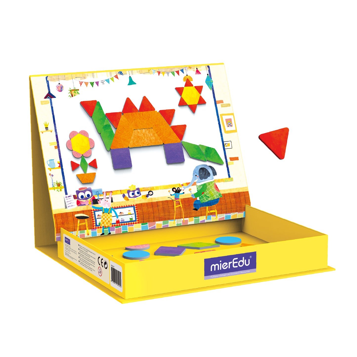 MierEdu Juego magnético Aprendizaje de formas