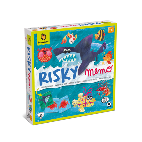 Risky memo Cuidado con el tiburón Ludattica