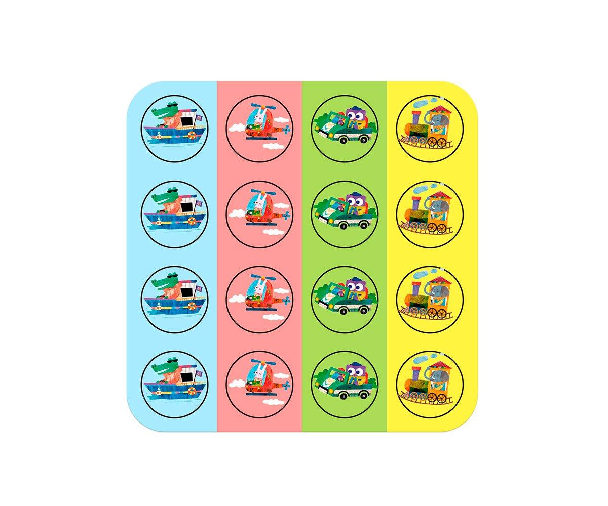 MierEdu Juego de viaje Parchís