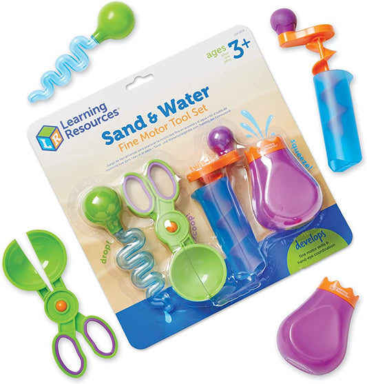 Learning Resources Set herramientas agua y arena