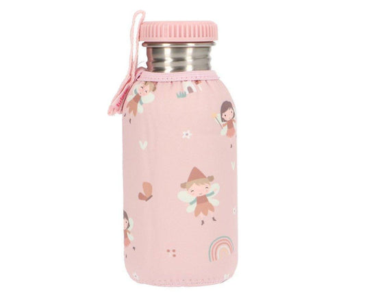 Tutete Botella acero 350 ml con funda Wild Fairies