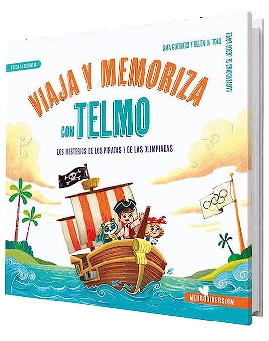 Viaja y memoriza con Telmo Los misterios de los piratas y de las olimpiadas