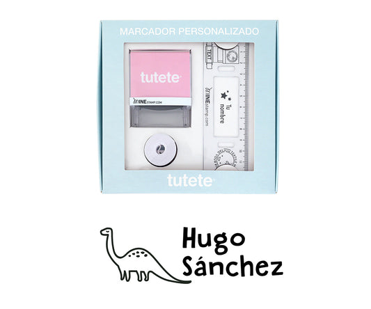 Sello personalizado Diplodocus Tutete