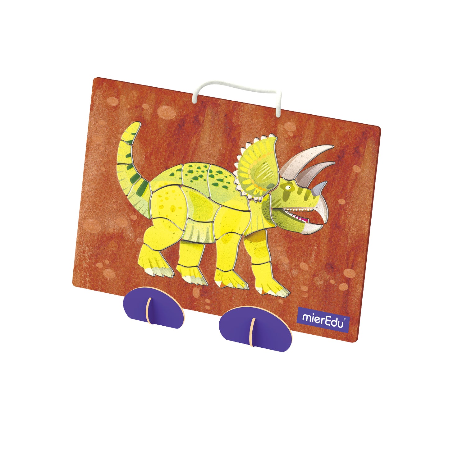 MierEdu Maletín magnético Triceratops
