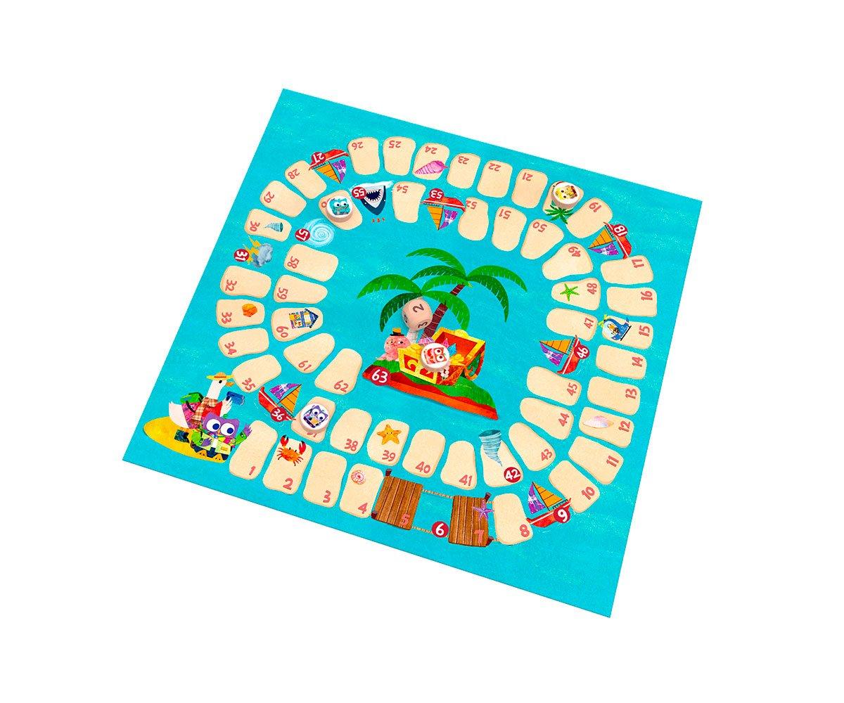 MierEdu Juego de viaje Oca