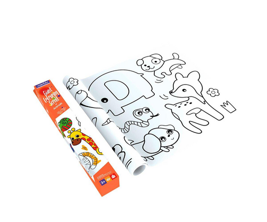 MierEdu Rollo gigante para colorear Animales