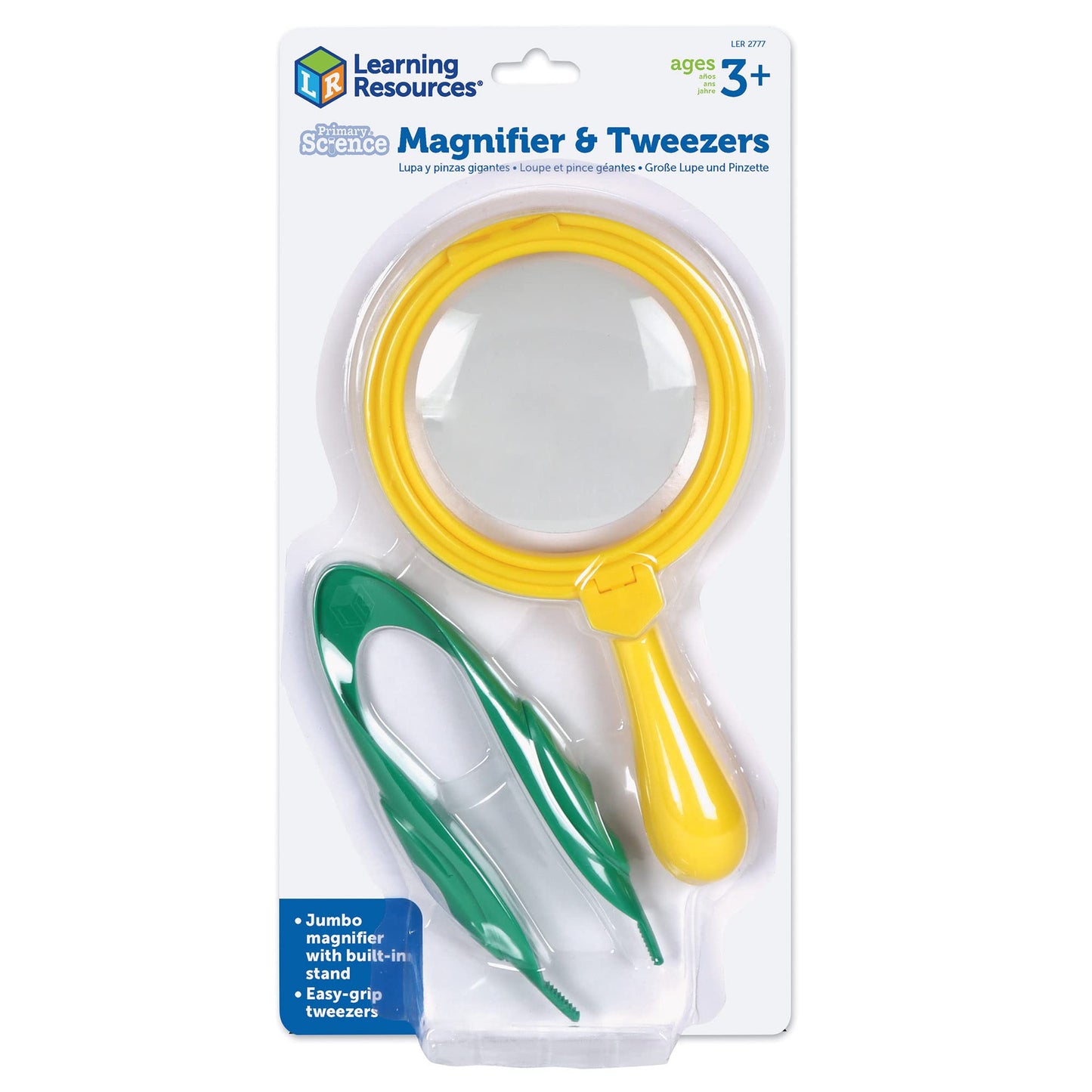 Learning Resources Set lupa y pinza jumbo