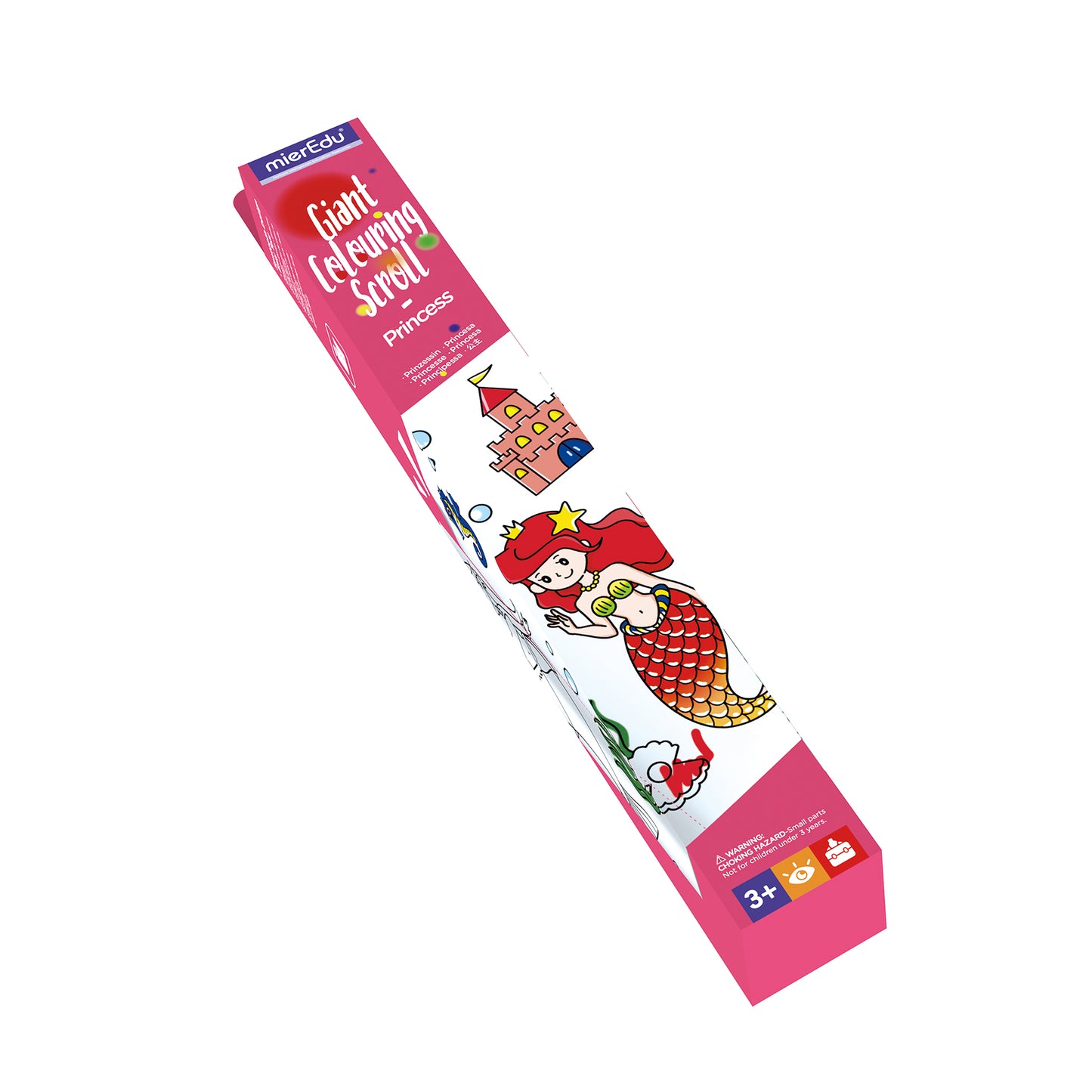 MierEdu Rollo gigante para colorear Princesas