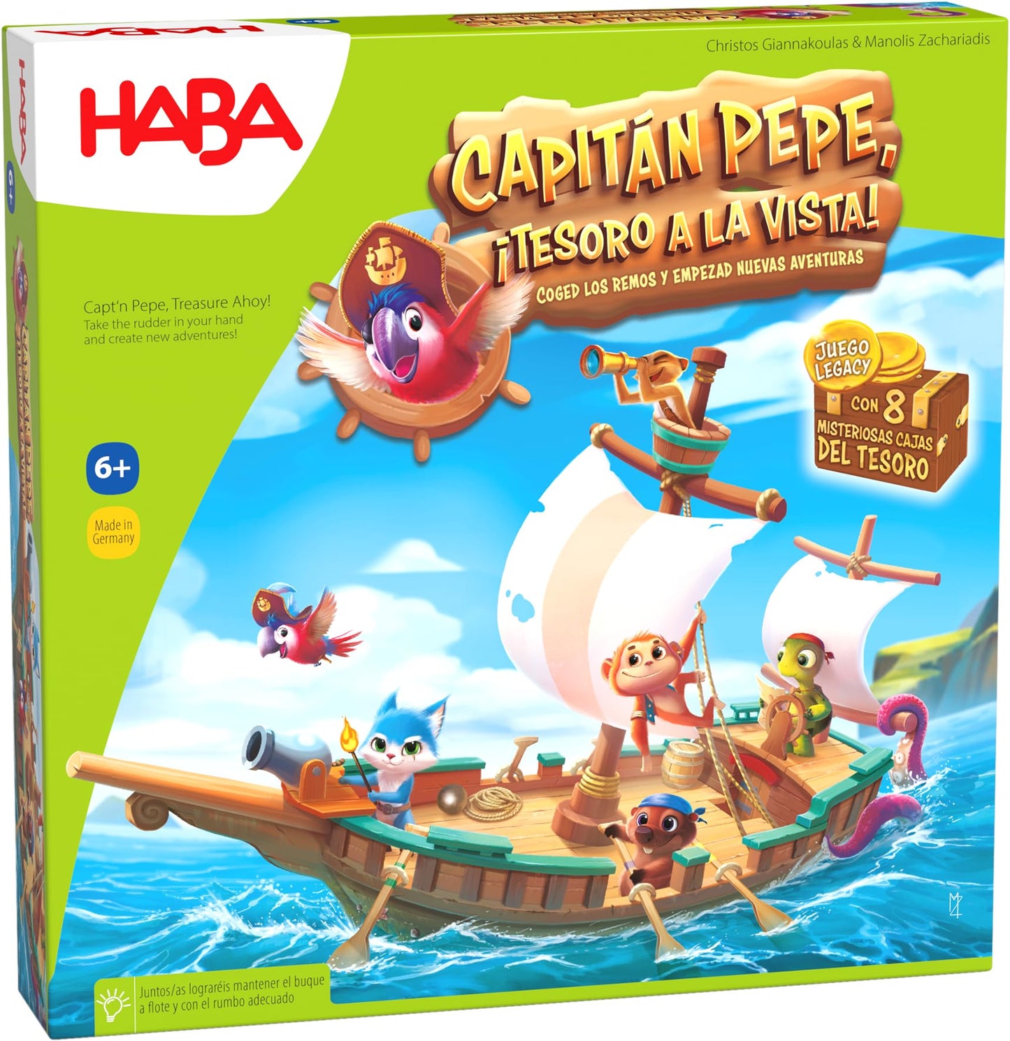 Haba Capitán Pepe ¡Tesoro a la vista!