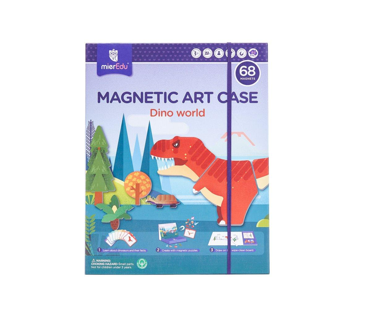 MierEdu Libro magnético Mundo Dino