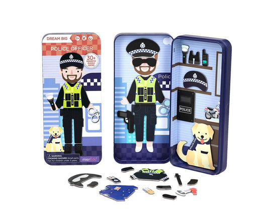 MierEdu Puzzle magnético Policía