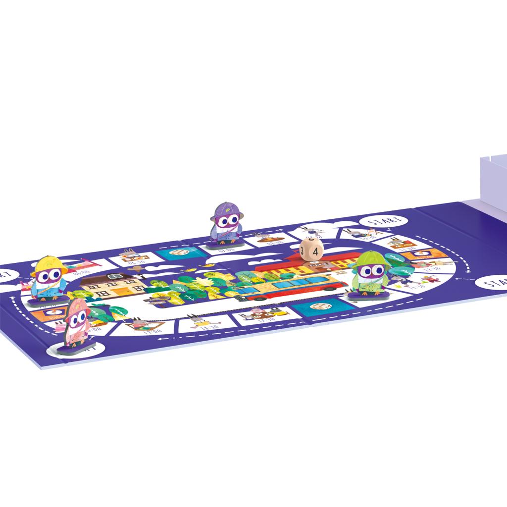 MierEdu Juego magnético Aprendizaje de la hora