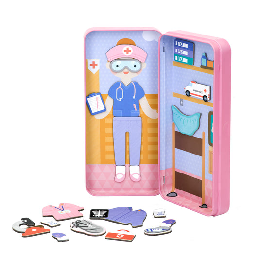MierEdu Puzzle magnético Personal sanitario