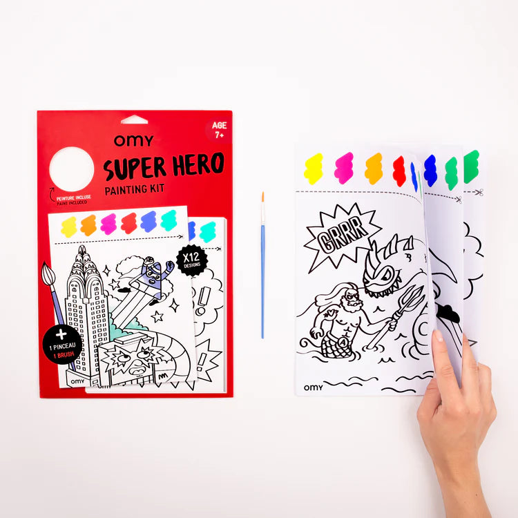 Super Hero Painting kit Omy