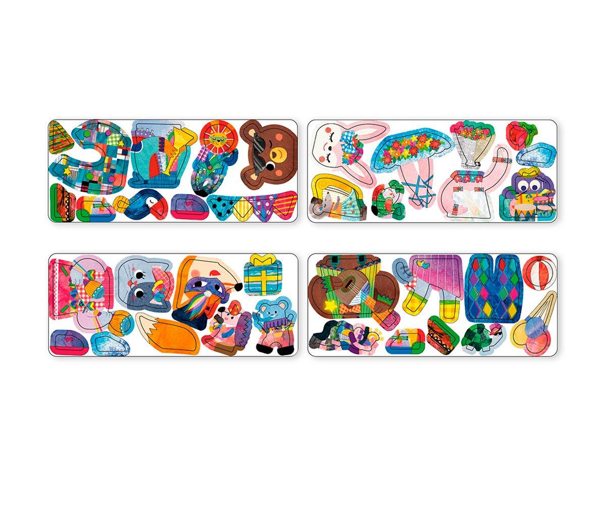 MierEdu Puzzle magnético Fiesta musical