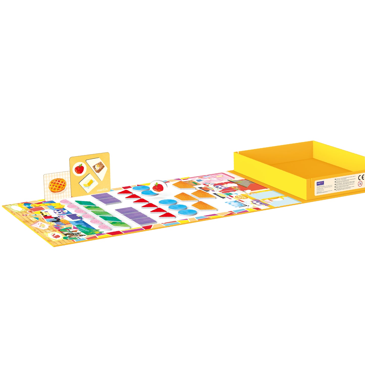 MierEdu Juego magnético Aprendizaje de formas