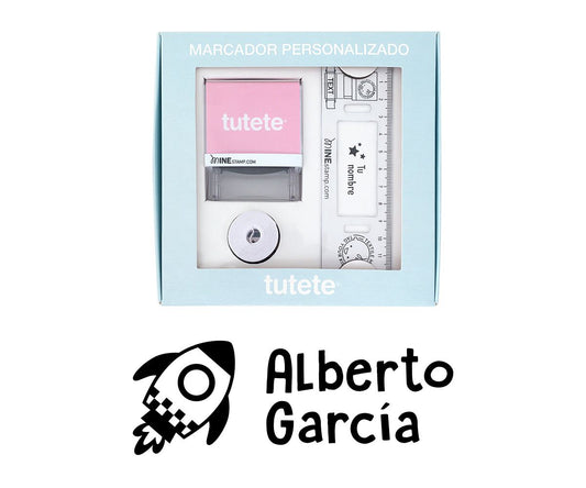 Tutete Sello personalizado Cohete