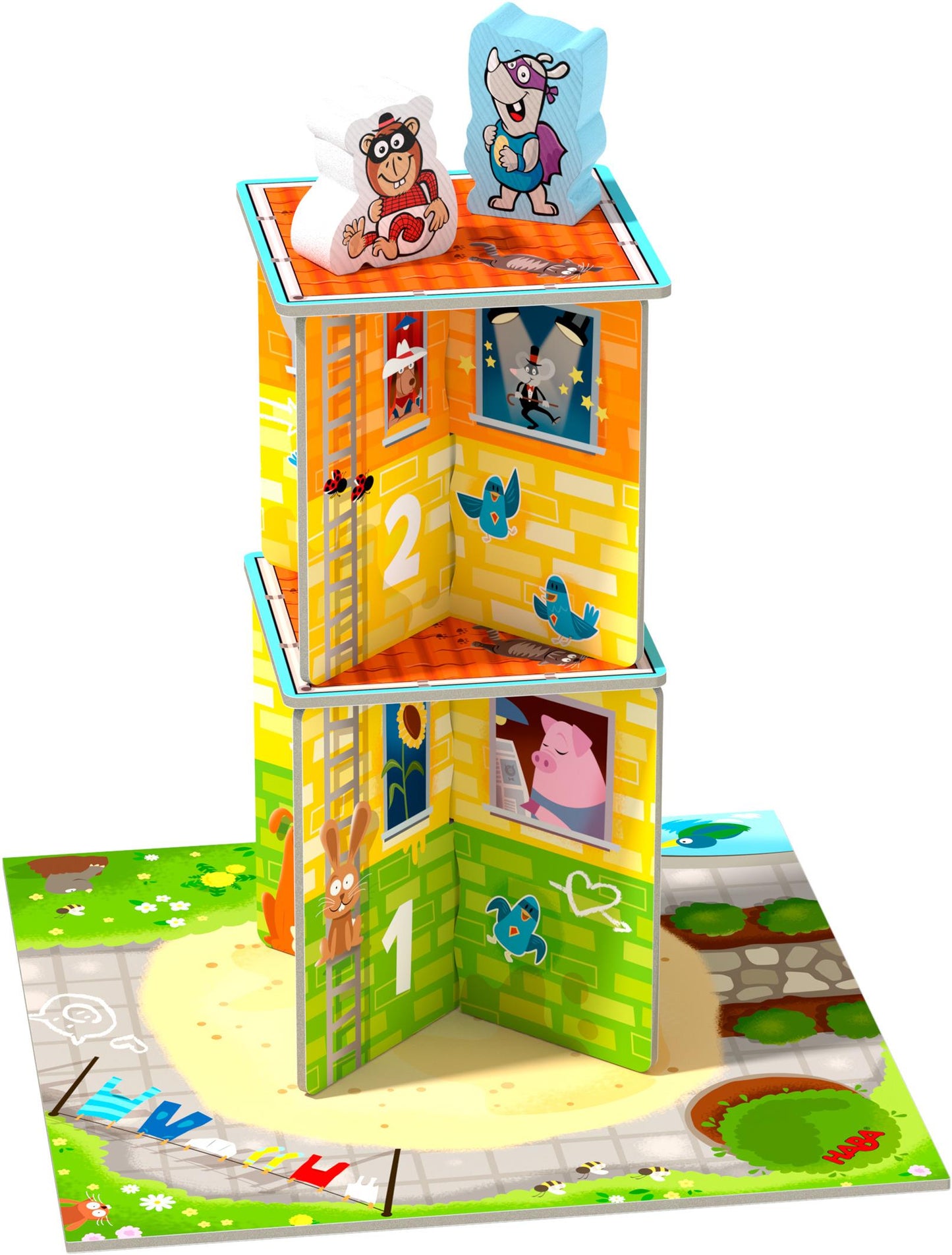Haba Mis primeros juegos Rhino Hero Junior
