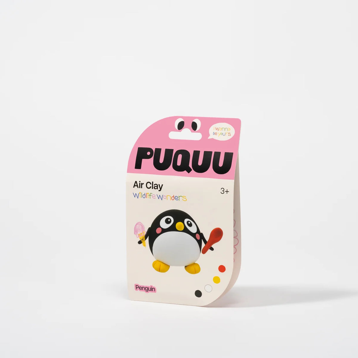 Air Clay pingüino - PUQUU,.