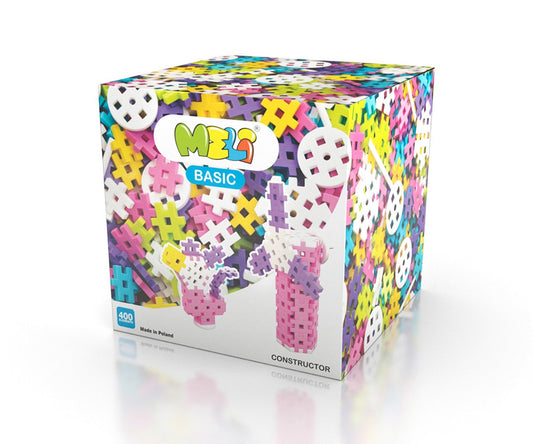 Meli basic constructor pastel 400 piezas,