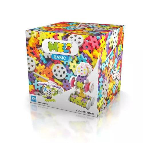 Meli basic constructor 400 piezas,.