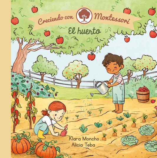 El huerto Creciendo con montessori
