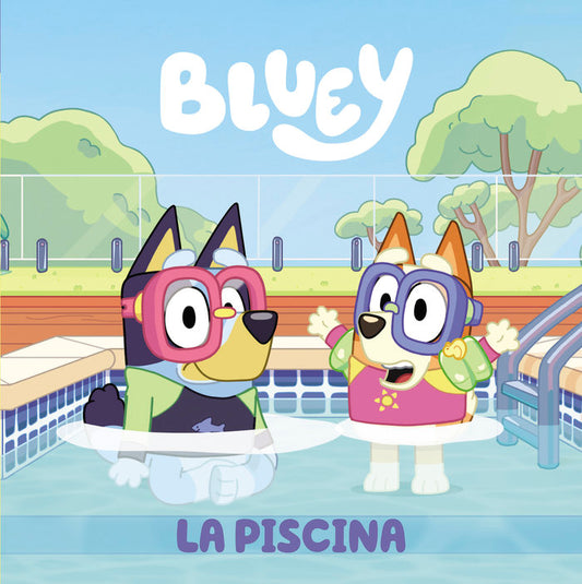 Bluey la piscina