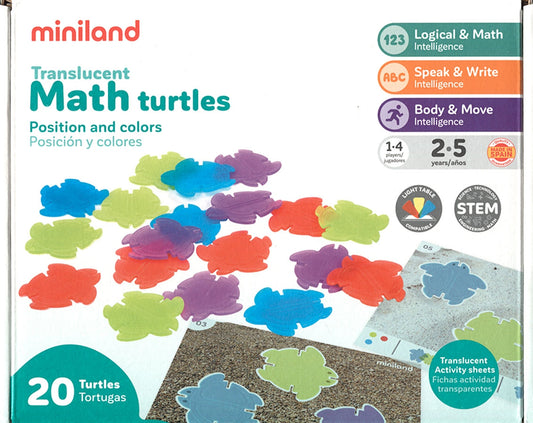 Tortugas matemáticas Miniland
