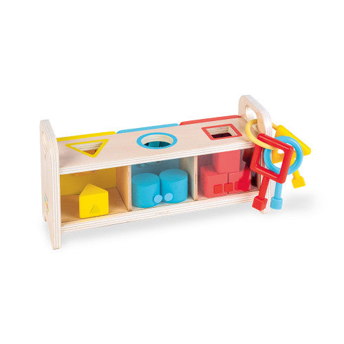 Janod Caja de llaves Formas y colores