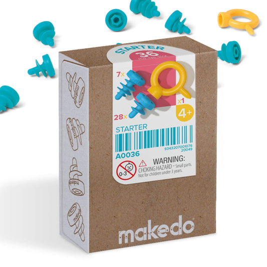 Makedo Starter kit de 36 piezas