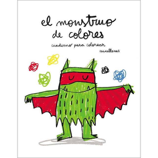El monstruo de colores cuaderno para colorear