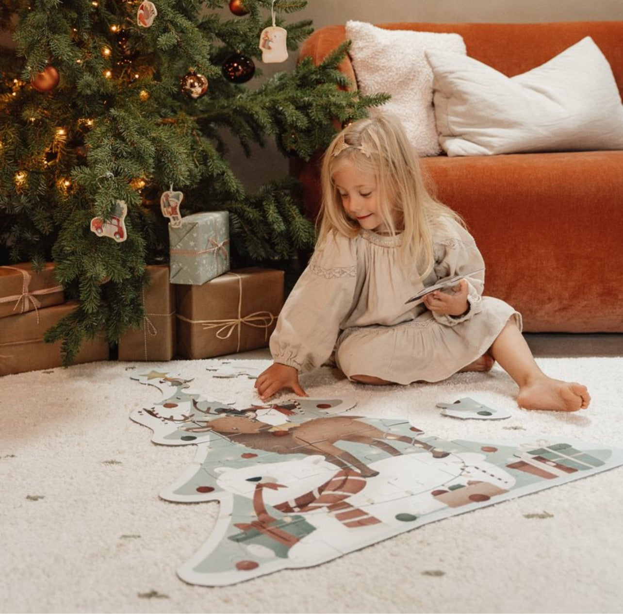 Little Dutch Puzzle XL Navidad