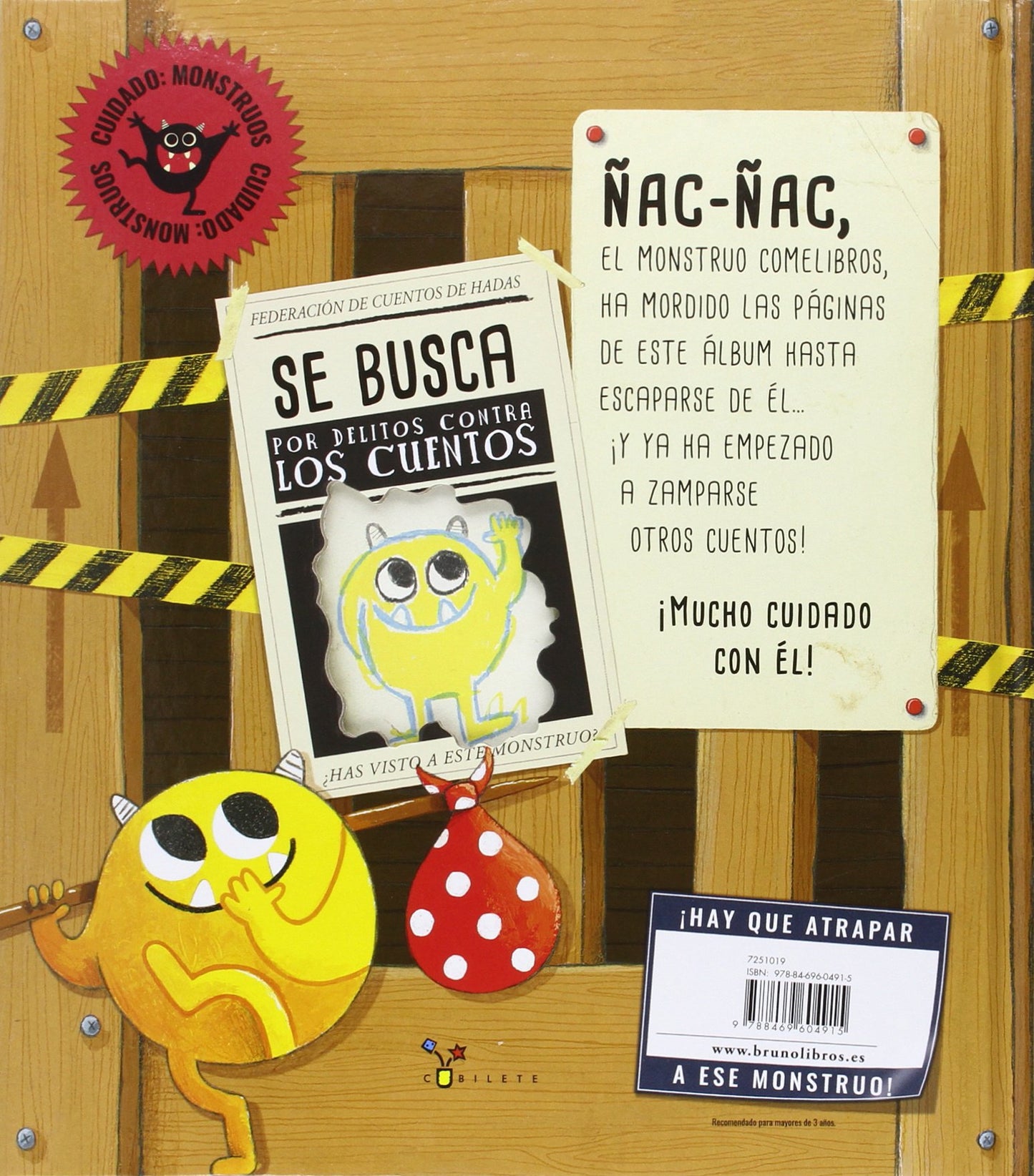 Ñac Ñac El monstruo comelibros