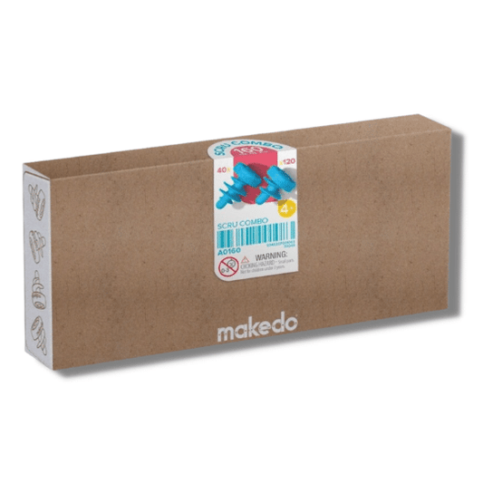 Makedo Pack tornillos 160 piezas