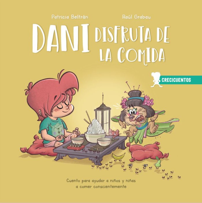 Crecicuentos Dani disfruta de la comida