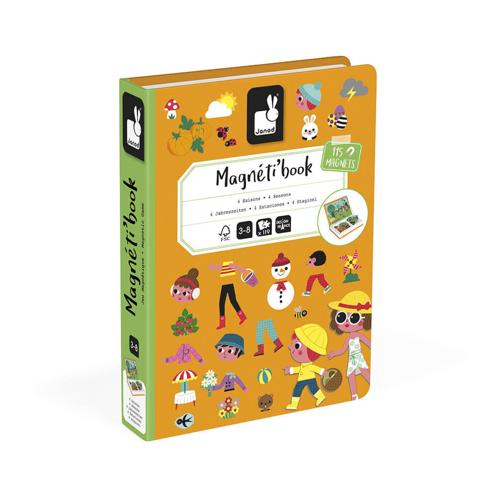 Janod Magneti’Book Cuatro estaciones