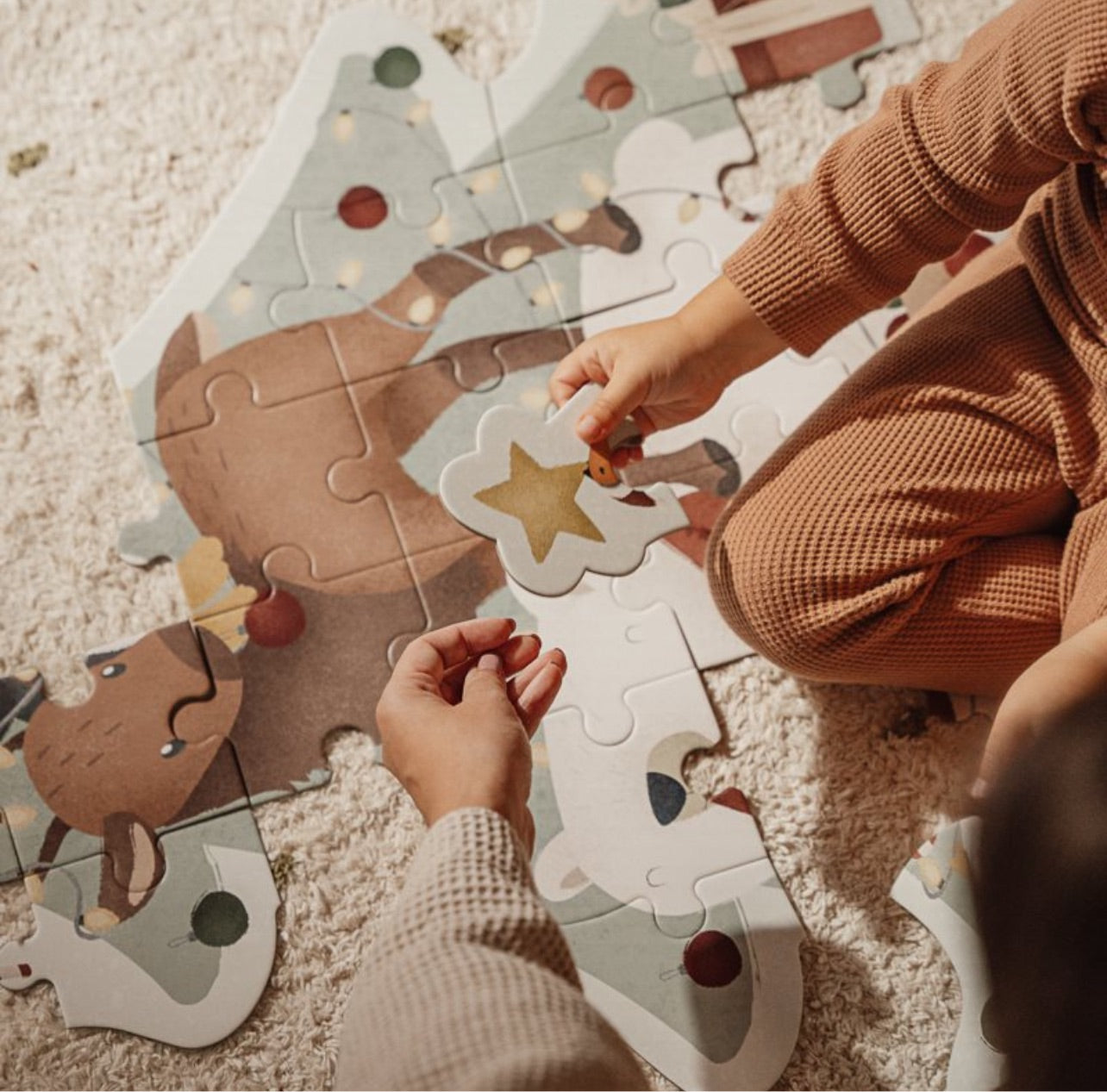 Little Dutch Puzzle XL Navidad