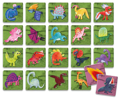 Ludattica Risky memo Cuidado con T-rex