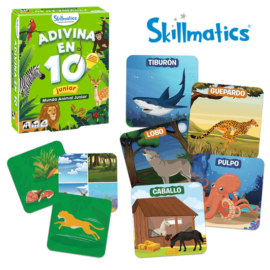 Skillmatics Adivina en 10 Mundo animal Junior