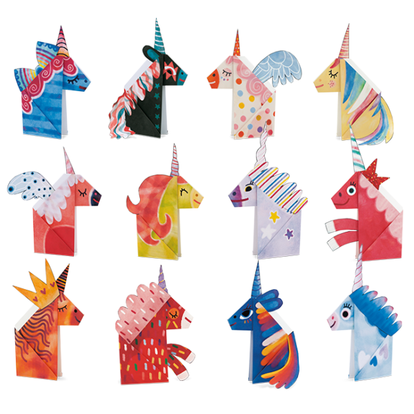 Ludattica Origami Unicornios