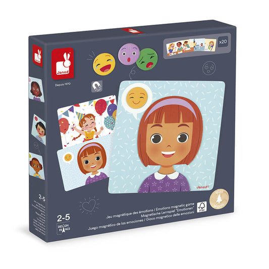 Janod Juego Magnético de las emociones