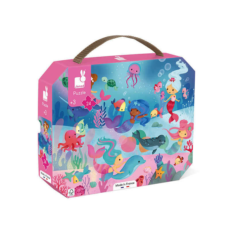 Janod Puzzle Sirenas 24 piezas