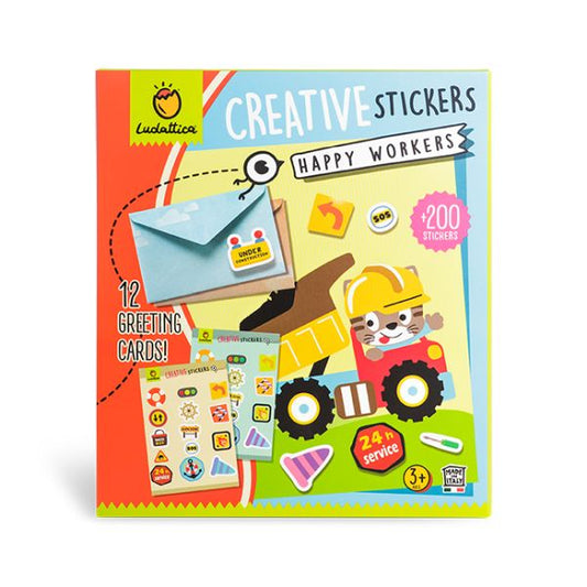 Ludattica Crea tus postales y felicitaciones Happy workers