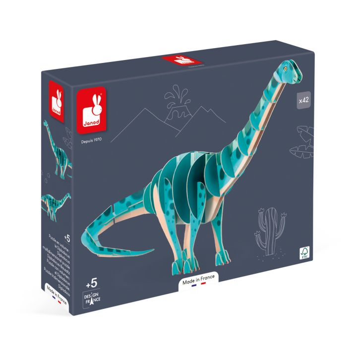 Janod Puzzle 3D Dino Diplodocus